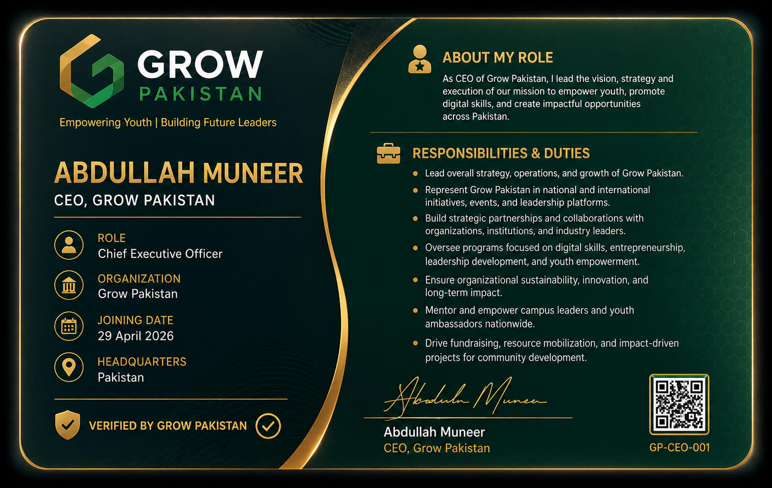 Ceo card